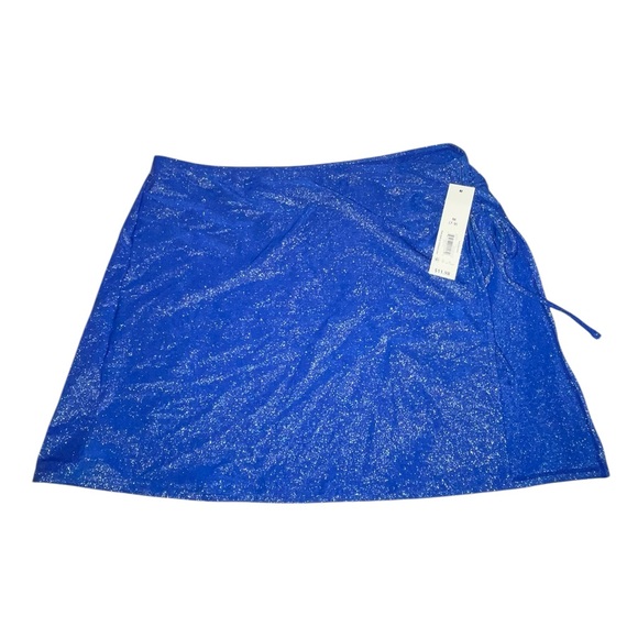 No Boundaries Other - BNWT No Boundaries Juniors Blue Mini Wrap Coverup Skirt Tie Front Multiple Sizes
